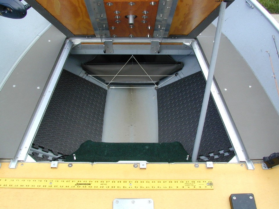 Under-deck Bow Storage